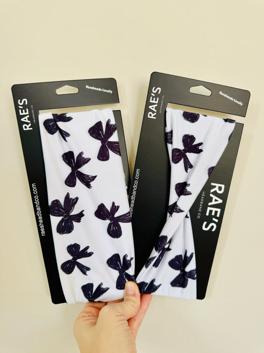 Black & White Bows
