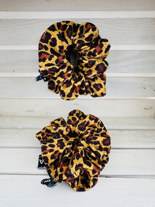 Cheetah Scrunchie