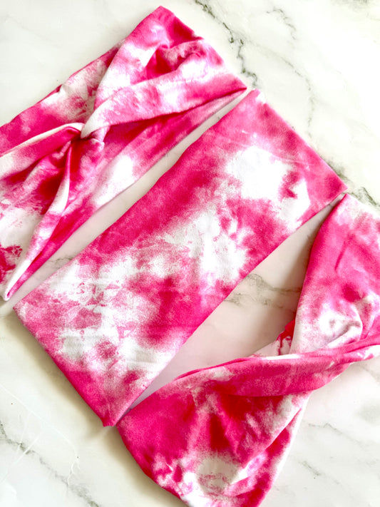 Pink Tie-dye