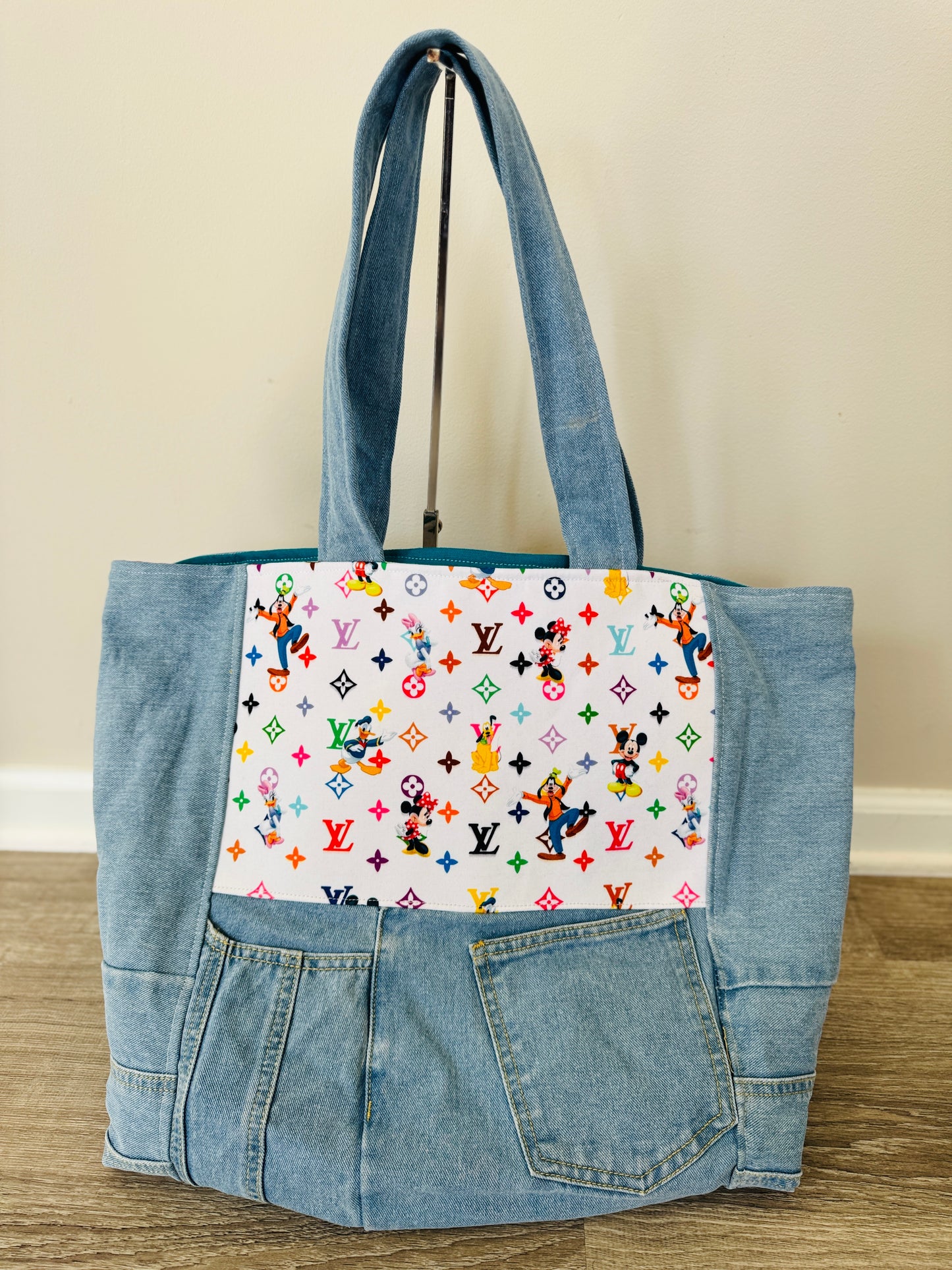 Jean Designer Disney Tote